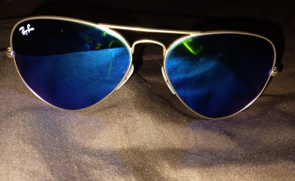 Large Metal Aviator REAL Ray-Bans - Picture 2 of 6